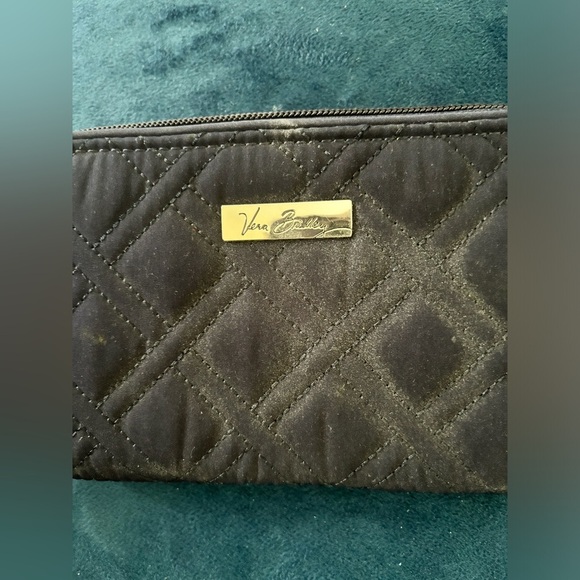 Vera Bradley Black Quilted Clutch - Picture 3 of 8